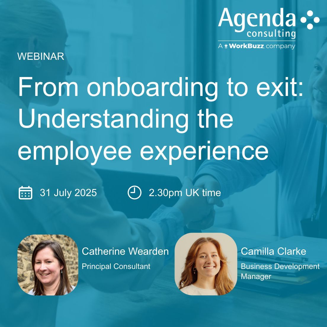 Why do great people leave your organisation — could you have spotted the signs sooner?

Learn practical ways to spot issues early, act quickly, and build an employee experience that keeps your people engaged.

🔗 Register for free: agendaconsulting.co.uk/product/webina… 

#NonProfit #CharityHR