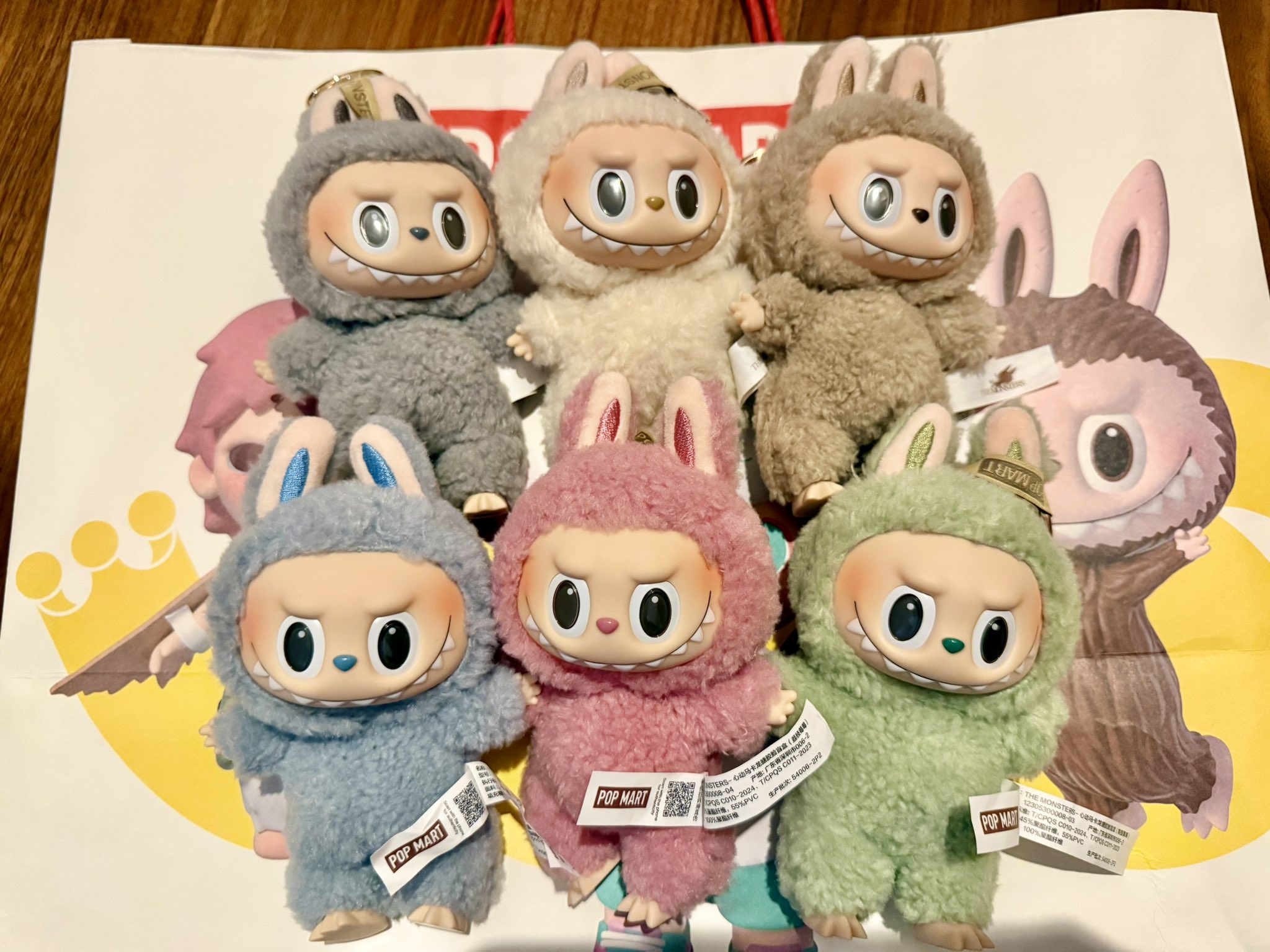 POP MART Wacky Mart Series 巾着　アソート POP MART Wacky Mart Series 巾着 アソート（เที่ยว POP MART