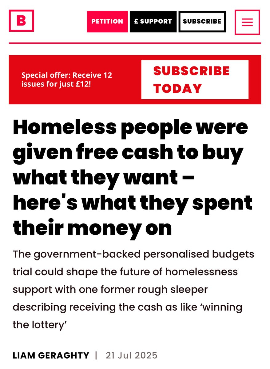 Great to see this covered by the <a href="/BBC/">BBC</a> and <a href="/BigIssue/">Big Issue</a> this week! Read about the Randomised Control Trial we're running at Greater Change, in collaboration with Centre for Homelessness Impact here!

bbc.co.uk/news/articles/…
bigissue.com/news/housing/h…