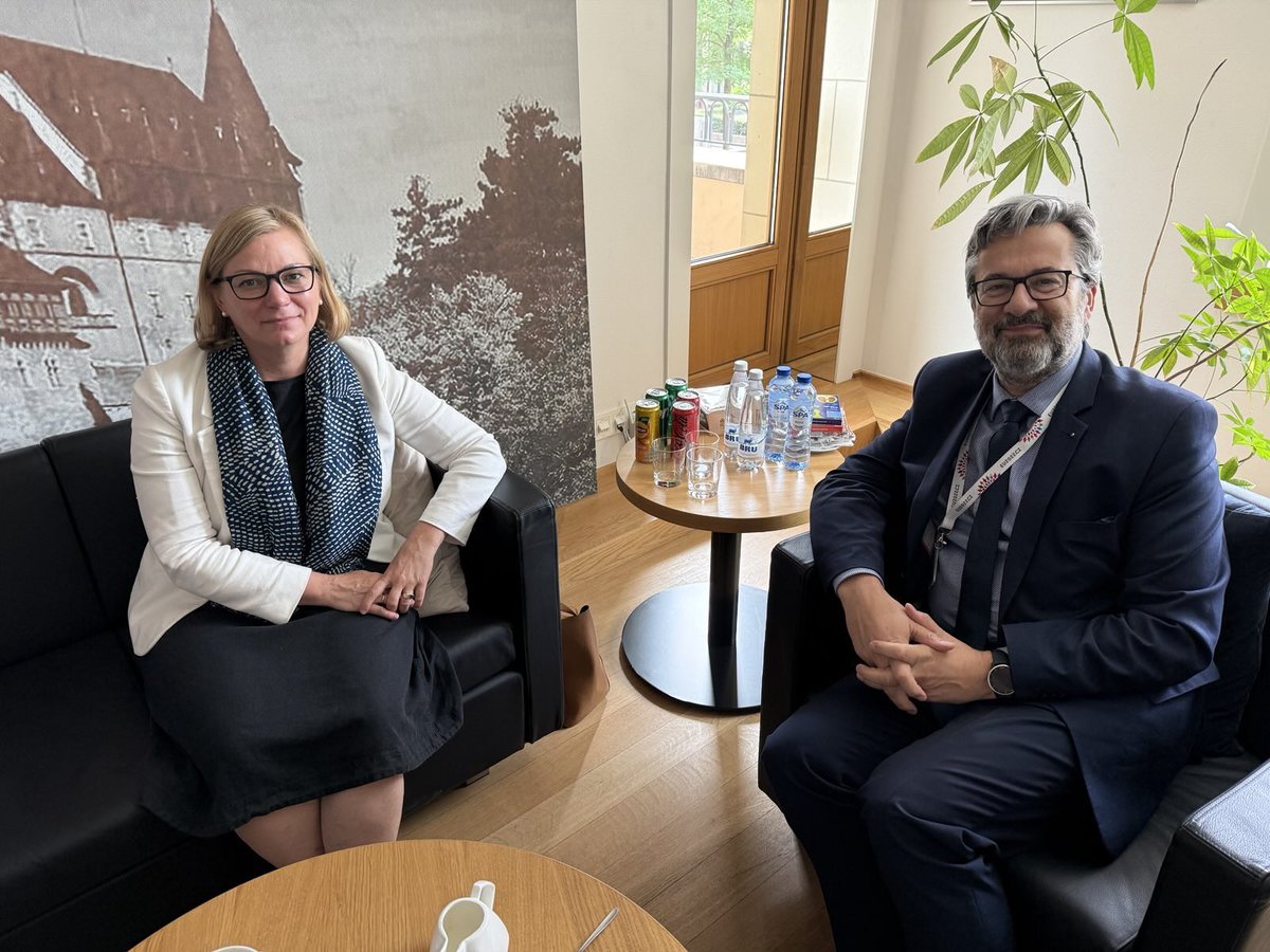 Czech Permanent Representation to the EU (@cztoeu_brussels) on Twitter photo Today Ambassador <a href="/VladimirBaertl/">Vladimír Bärtl</a> met with his 🇪🇪 counterpart <a href="/KyllikeSillaste/">Kyllike Sillaste</a> from <a href="/EEinEU/">Estonia in the EU 🇪🇪🇪🇺</a> to exchange on the current state of play in a number of 🇪🇺 dossiers in the remit of #CoreperII, including further support to 🇺🇦 and the next #MFF. Today Ambassador <a href="/VladimirBaertl/">Vladimír Bärtl</a> met with his 🇪🇪 counterpart <a href="/KyllikeSillaste/">Kyllike Sillaste</a> from <a href="/EEinEU/">Estonia in the EU 🇪🇪🇪🇺</a> to exchange on the current state of play in a number of 🇪🇺 dossiers in the remit of #CoreperII, including further support to 🇺🇦 and the next #MFF.