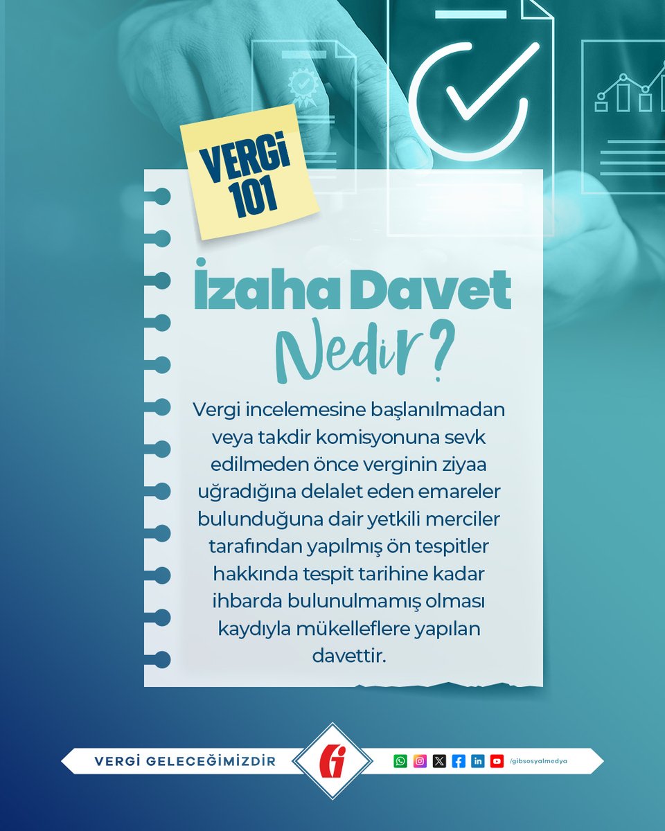 📖 #Vergi101  

Vergi ile ilgili genel konularda ihtiyaç duyulabilecek terimler ile bu terimlerin tanımlarını bulabileceğiniz Vergi Terimleri Sözlüğü’ne sitemizden ulaşabilirsiniz.

gib.gov.tr/vergi-terimler…

#GİB #VergiGeleceğimizdir