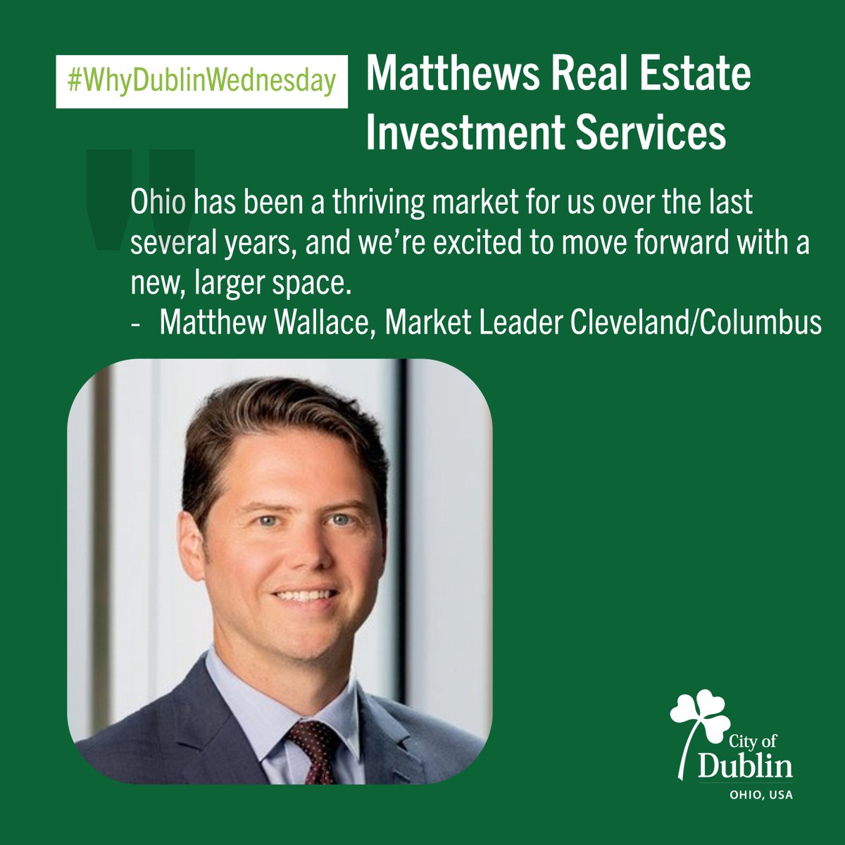Dublin Ohio (@dublinohio) on Twitter photo 🏢 National leaders choose to grow here!
Congratulations to <a href="/Matthews_REIS/">Matthews Real Estate™</a>, the nation’s fastest‑growing commercial real estate investment and tech firm, on opening its new Central Ohio office in Dublin's Metro Place. This expansion highlights Dublin’s strong appeal as a hub 🏢 National leaders choose to grow here!
Congratulations to <a href="/Matthews_REIS/">Matthews Real Estate™</a>, the nation’s fastest‑growing commercial real estate investment and tech firm, on opening its new Central Ohio office in Dublin's Metro Place. This expansion highlights Dublin’s strong appeal as a hub