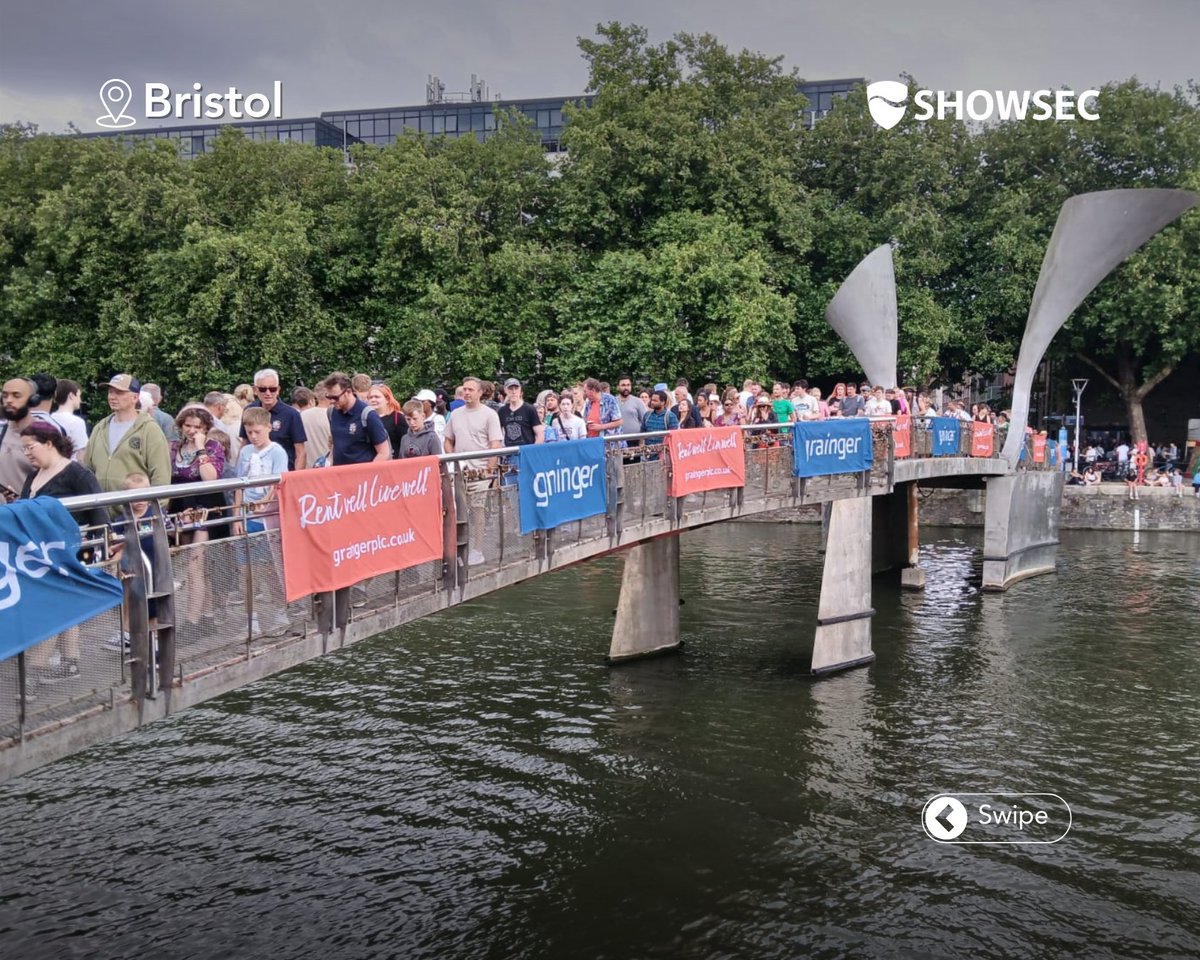 Showsec (@showsecuk) on Twitter photo Circus shows, raft races, a headline performance from <a href="/TheLongestJohns/">The Longest Johns</a> and a view of the Galeón Andalucía all experienced by over 200,000 attendees at this year's #BristolHarbourFestival.
Special thanks to our Showsec team members who kept everyone safe across the 3-day event. Circus shows, raft races, a headline performance from <a href="/TheLongestJohns/">The Longest Johns</a> and a view of the Galeón Andalucía all experienced by over 200,000 attendees at this year's #BristolHarbourFestival.
Special thanks to our Showsec team members who kept everyone safe across the 3-day event.