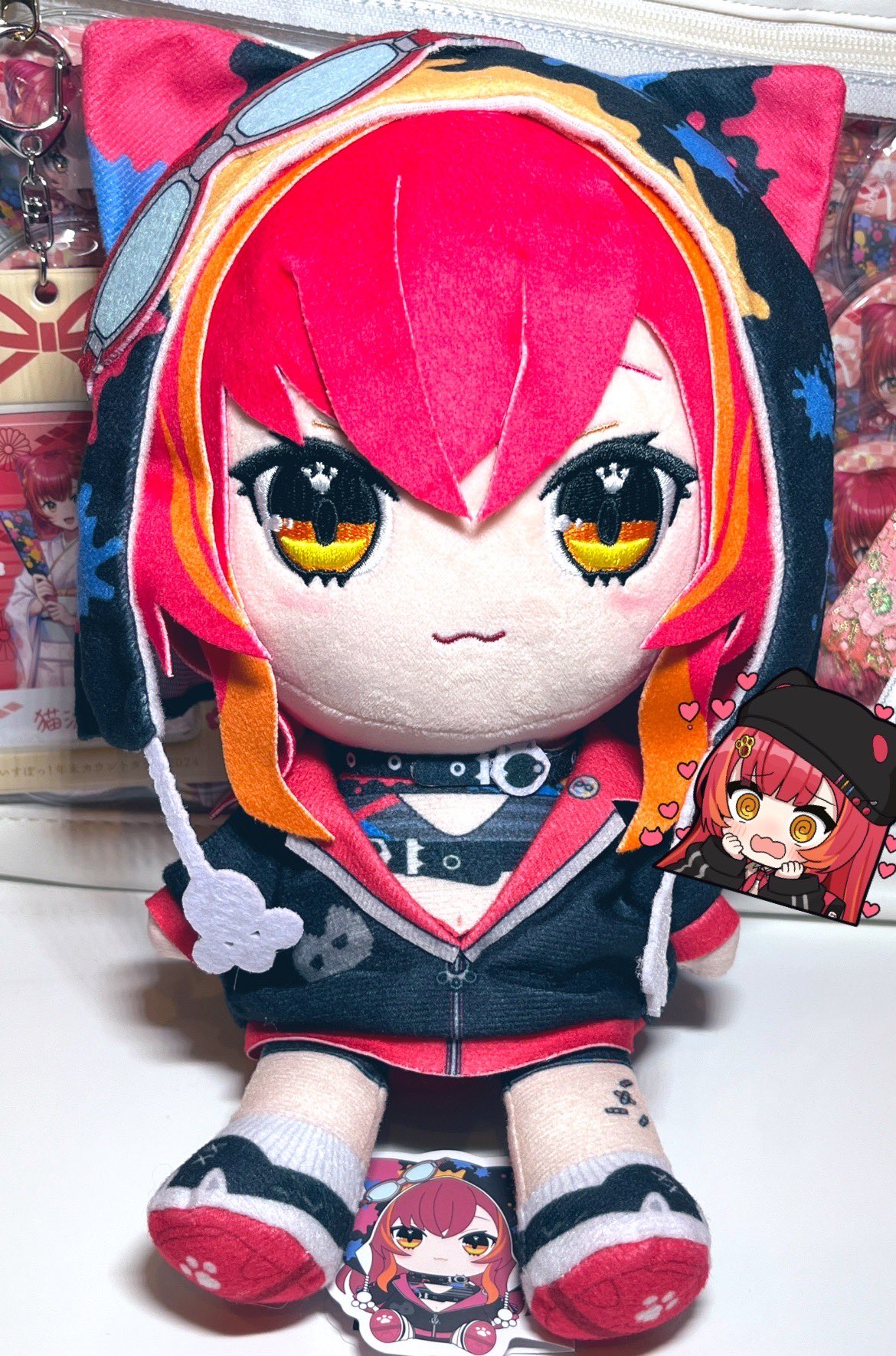 ❤コンプリート❤FANS でばたさん ぬいぐるみ ☆すくっと たっちさん ☆ぬいぐるみ (全3種コンプリート) 約40