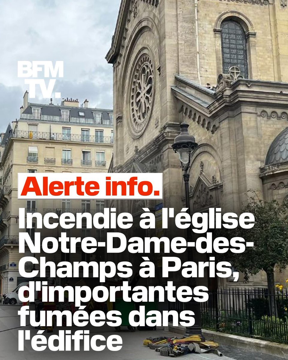 Encore une église qui brûle. Décidément…