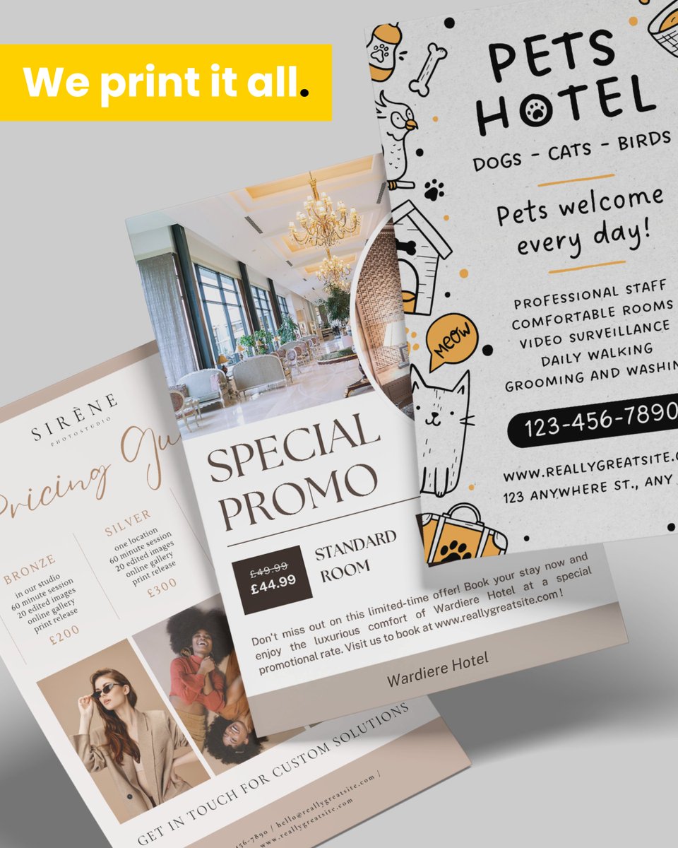 AspenPrint's tweet image. Menus, flyers, signage, business cards, folders, labels – we print it all.

And we do it with the precision and care your brand deserves.

Whether you need a last-minute reprint or a full campaign rollout, Aspenprint is ready to deliver.

#PrintSpecialists #Aspenprint