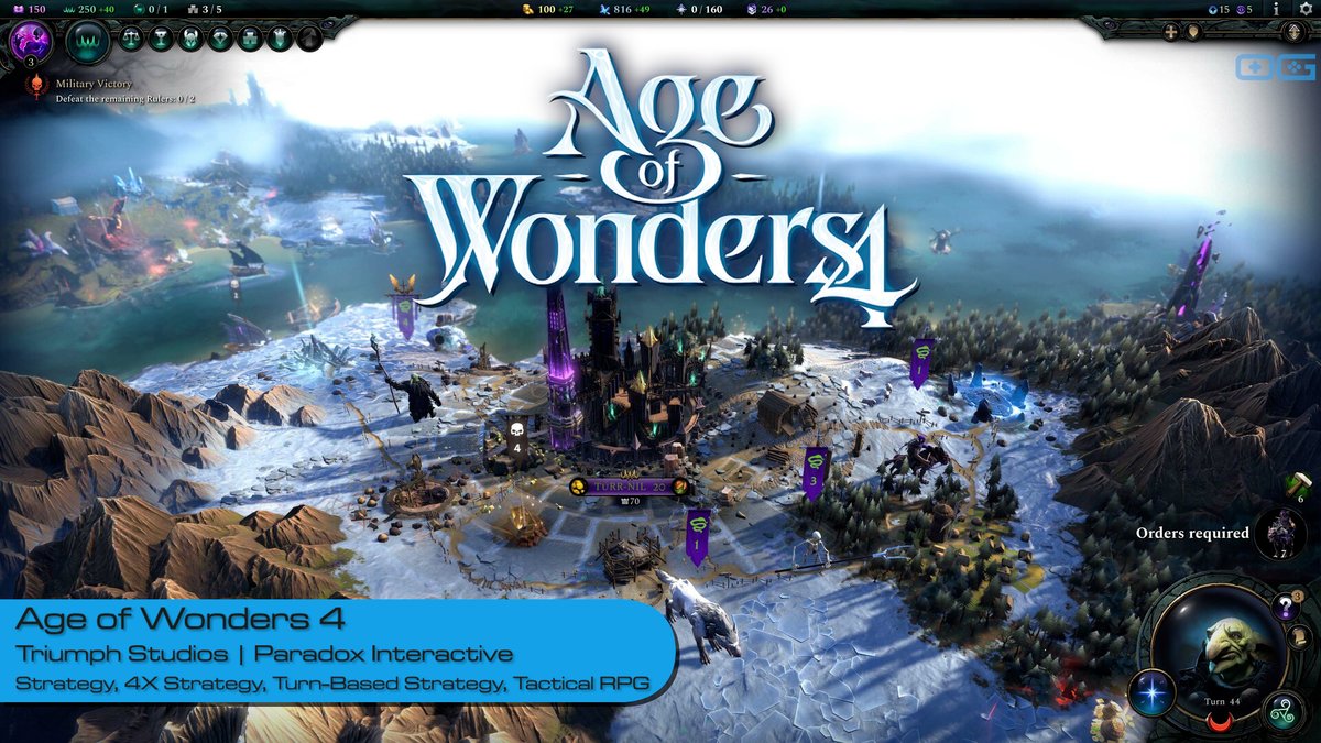 OverageGmngCom's tweet photo. OG plays Age of Wonders 4!
https://t.co/JwxrhMJhBL
Like & Sub!
@AgeOfWonders4
@TriumphStudios
@PdxInteractive
#ageofwonders4 #strategy #4xstrategy #turnbased #fantasy #IndieGameTrends #IndieWatch #IndieDev #GameDev #IndieGameDev #IndieGame #IndieGames #Gameplay #letsplay #gaming https://t.co/EvBCK1NWVD