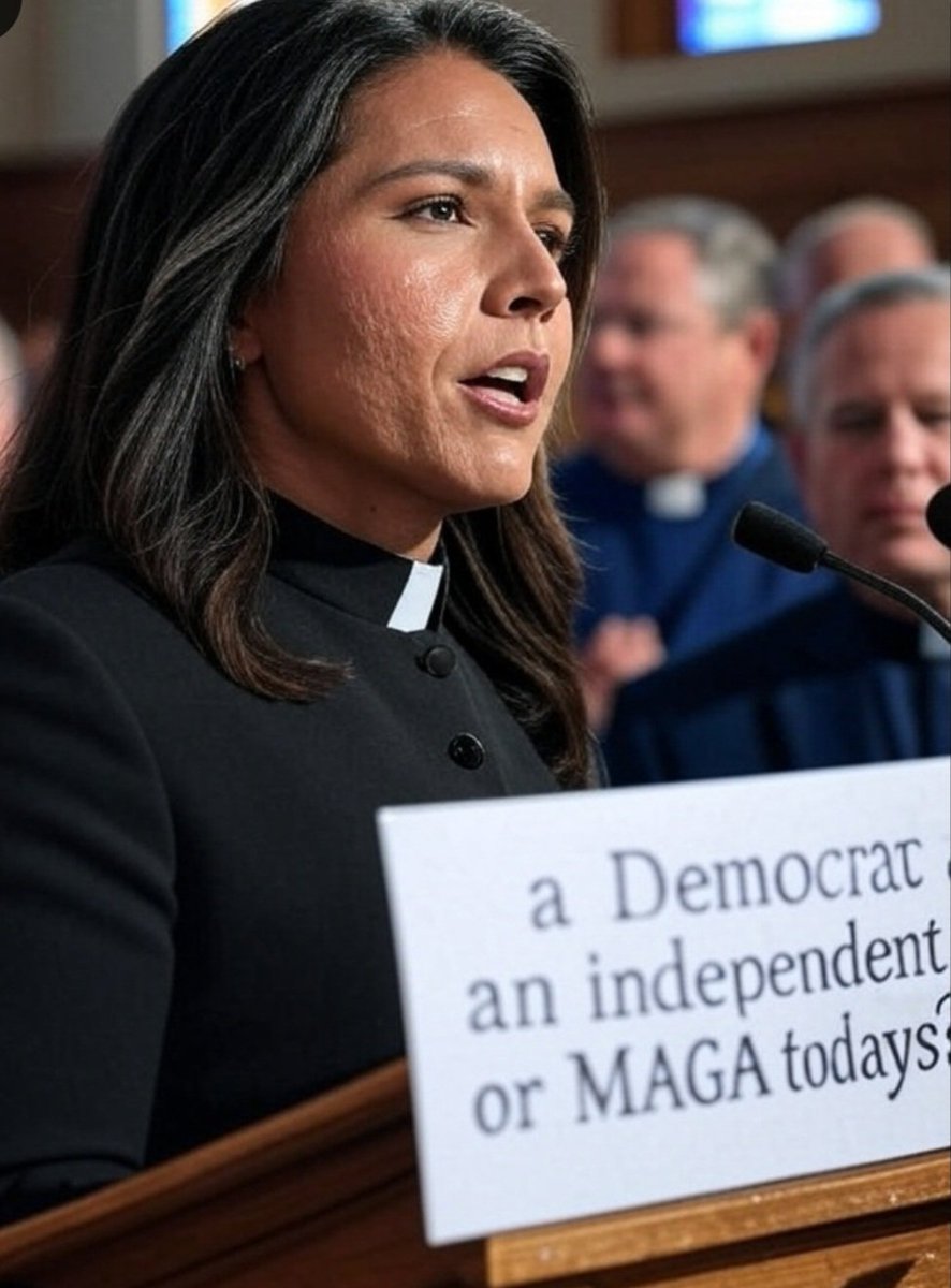 christaforseat2's tweet image. Tulsi, has been a Democrat turn Independent, NOW MAGA Republican. Is she is playing MAGA or is she trying to play three parties, keep listening to false prophets....