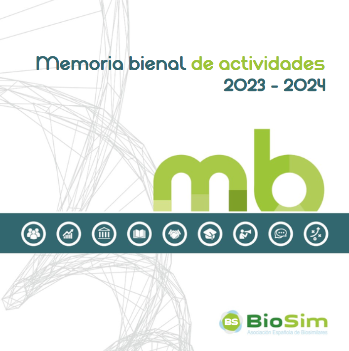 BioSim_es's tweet photo. 🎉Ya está disponible nuestra Memoria Bienal de Actividades 2023-2024.
🗓️Dos años intensos de trabajo, compromiso y transformación con el objetivo de dotar de #MuchaVida a pacientes, al sistema sanitario, a sus profesionales y a la industria de los #biosimilares.
🙏Gracias a todas las personas y organizaciones que han formado parte de este camino.
👀Os invitamos a consultar esta memoria para entender mejor lo que somos y nuestro compromiso a futuro.
🔗Link a la memoria completa en formato interactivo👇
https://t.co/cJhIq6DNXJ