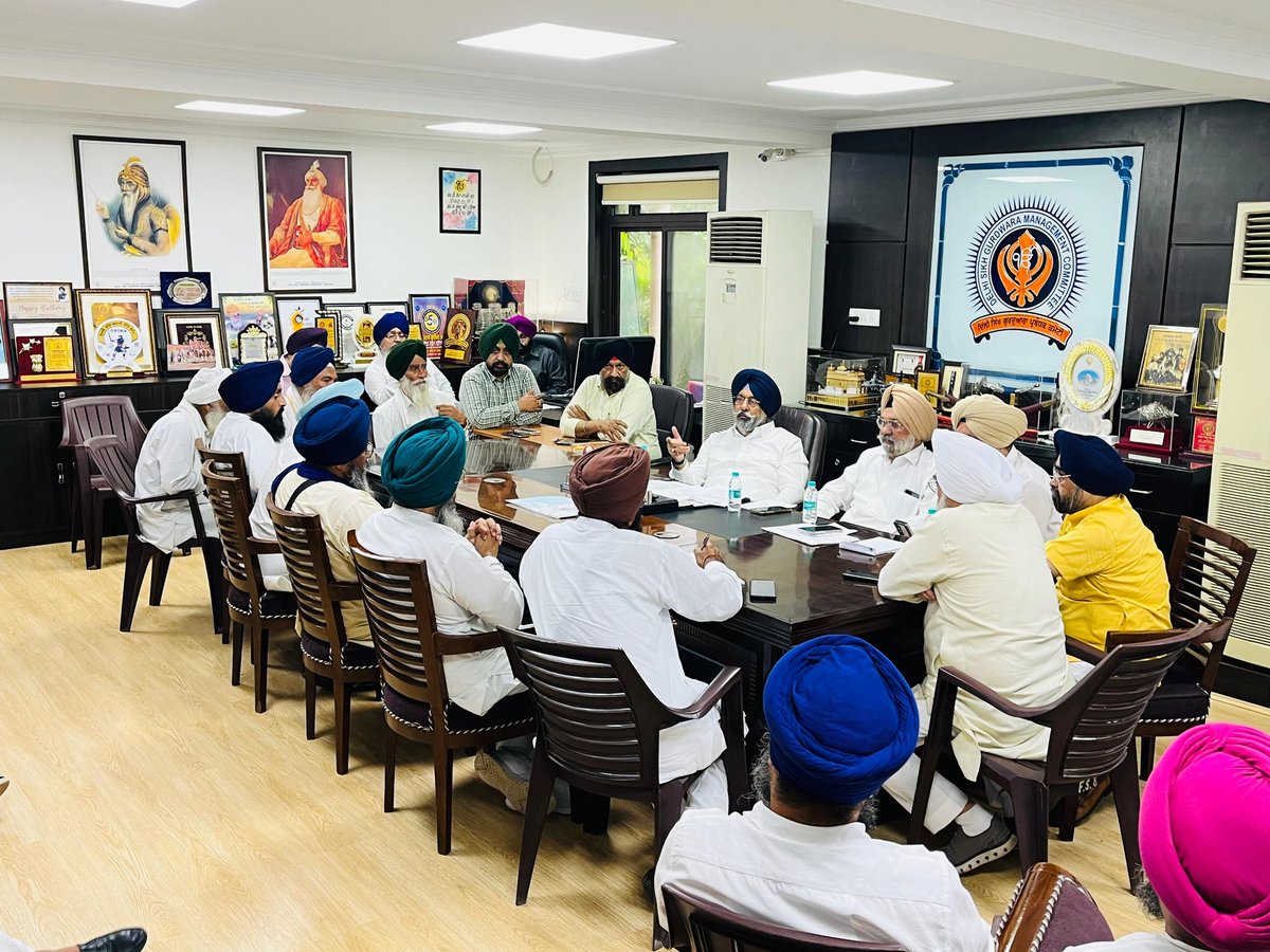 jagdipskahlon's tweet image. Today, an important meeting was held at the office of Delhi Sikh Gurdwara Management Committee with the sangat from village Bighad (District Fatehabad, Haryana). During the meeting, several significant issues were discussed, and key decisions were taken.
I extend my gratitude to…