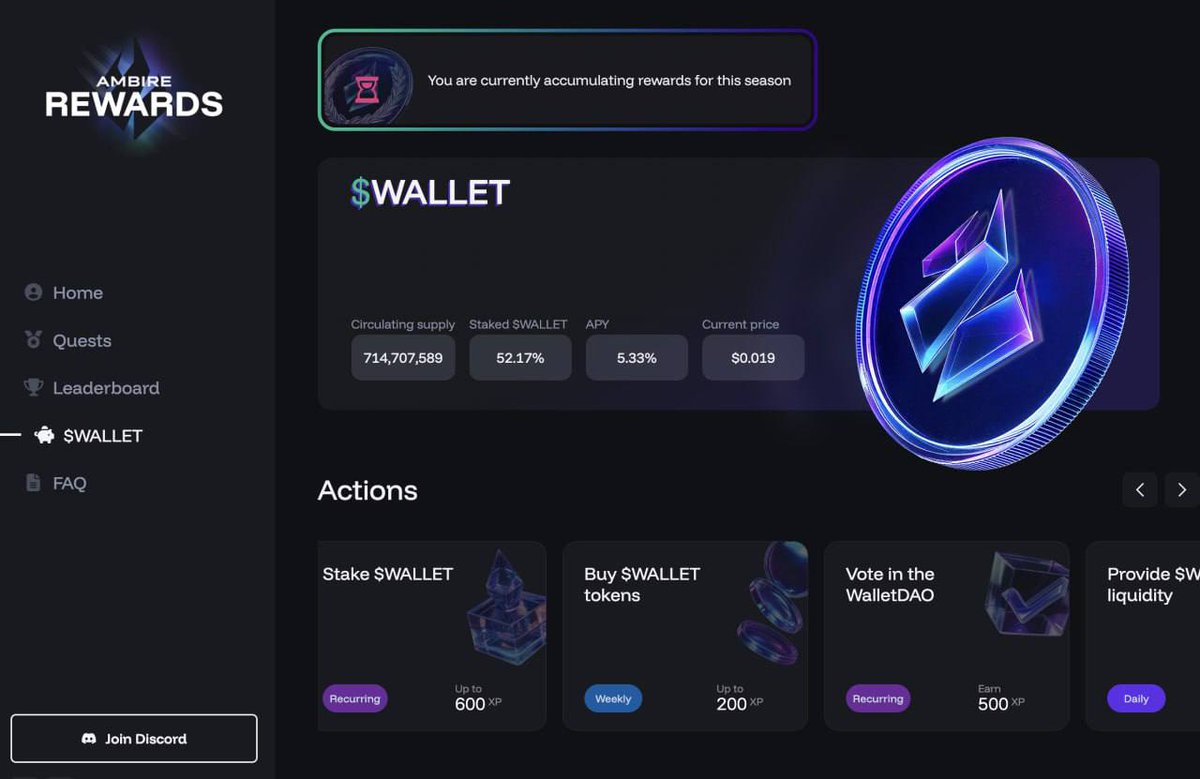 Crypto Nova (@cryptogirlnova) on Twitter photo Smart wallets are increasingly becoming a thing these days (for good reason).
But only the good ones make their token work by introducing good tokenomics.
<a href="/AmbireWallet/">ambire.eth</a> is probably one of the most popular ones in the current market with their list of features.
(The Ethereum Smart wallets are increasingly becoming a thing these days (for good reason).
But only the good ones make their token work by introducing good tokenomics.
<a href="/AmbireWallet/">ambire.eth</a> is probably one of the most popular ones in the current market with their list of features.
(The Ethereum