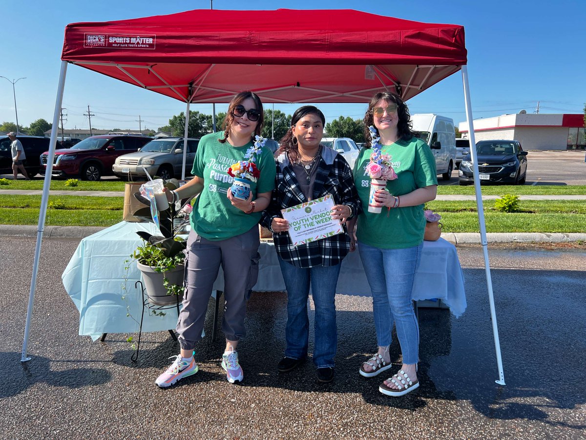 We're thrilled to award the Grand Island Area Farmers Market its first-ever grant through our Greater Impact Grant Program! This funding will enhance marketing efforts, connecting more people to local growers and businesses. 💚🍓🥬 #SupportLocal
