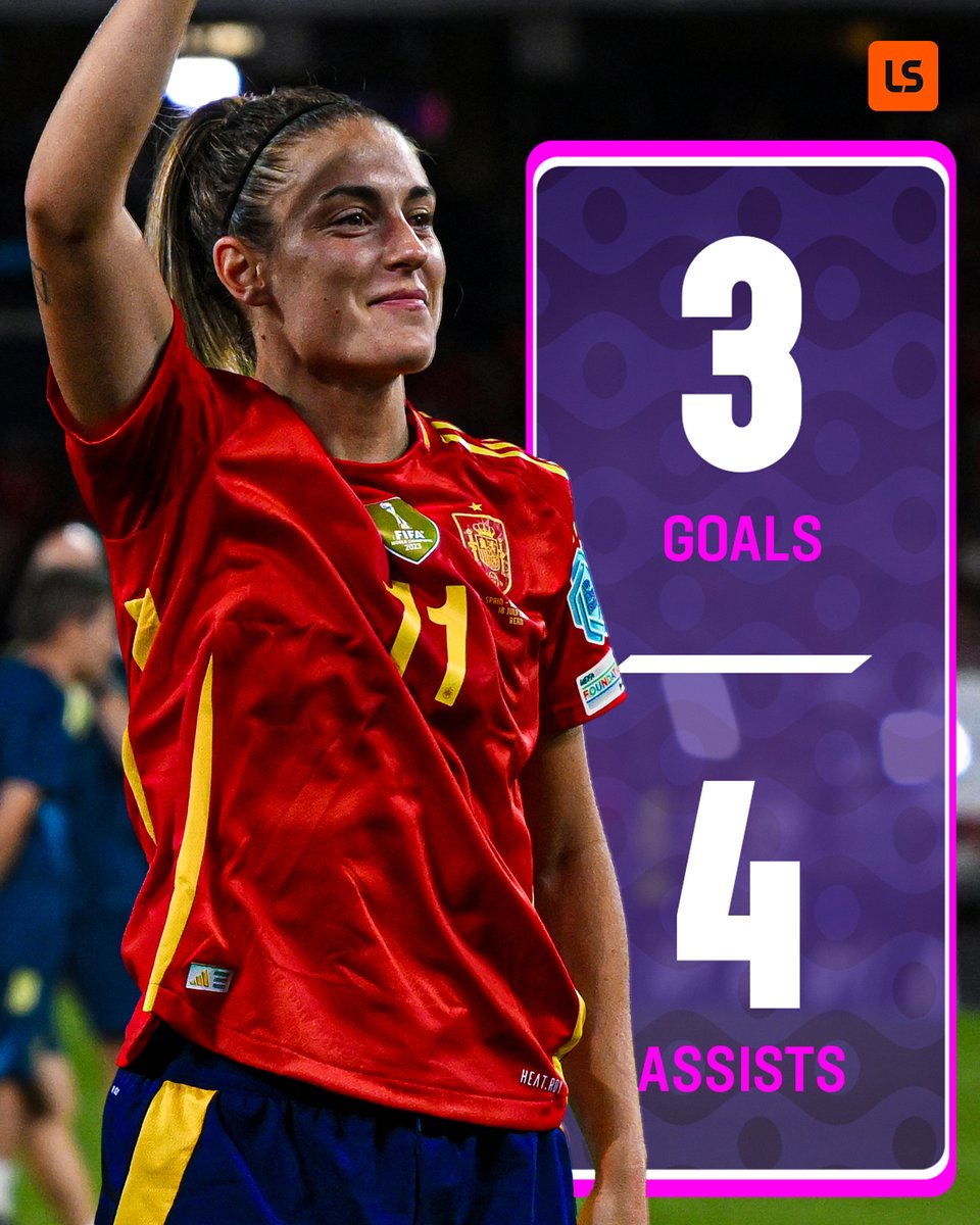 livescore's tweet image. Alexia Putellas has been unstoppable in the Women's EUROS ๐ช๐ธ๐ฅ