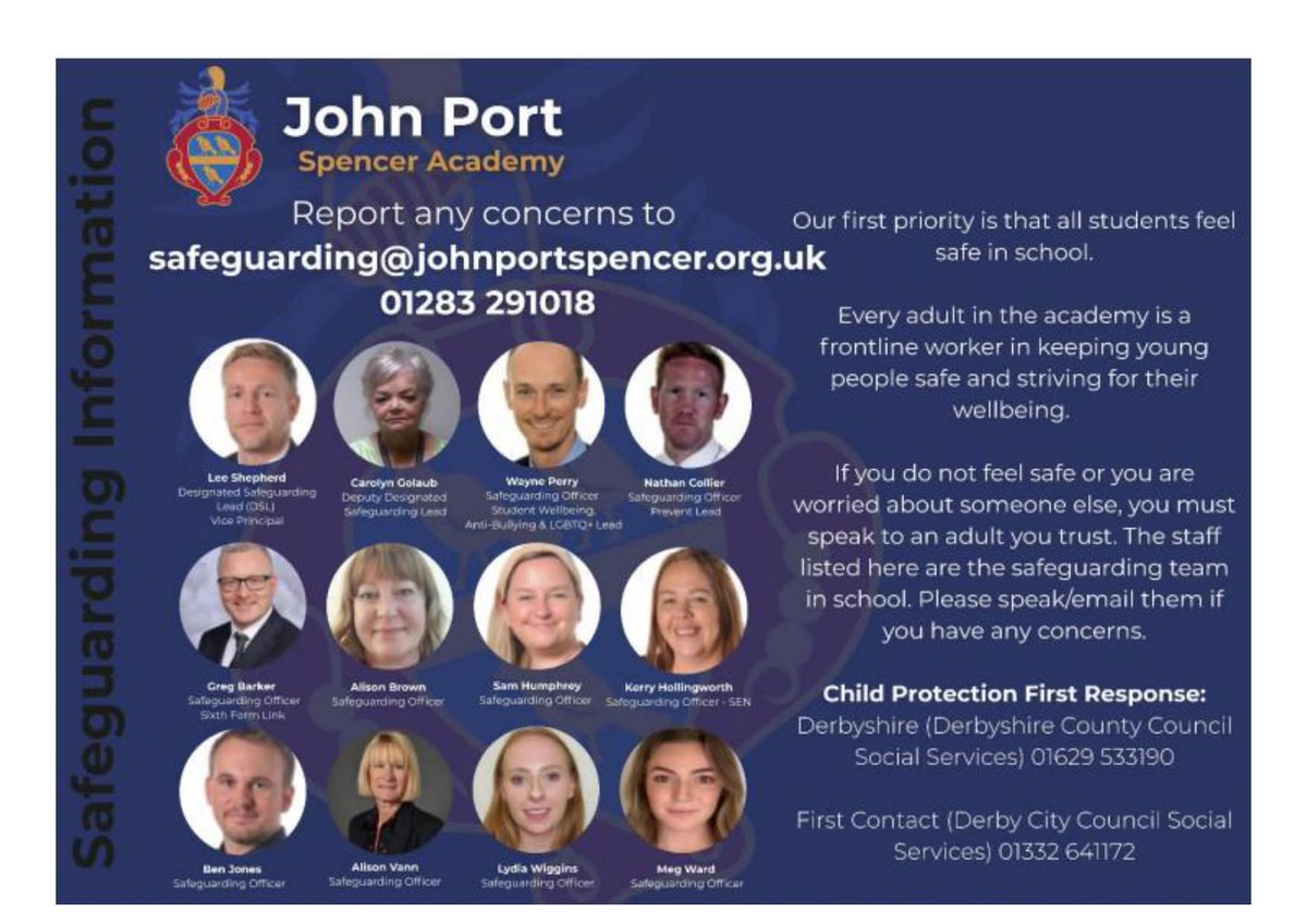 Please see link below to our Summer Safeguarding newsletter:
johnportspencer.org.uk/wp-content/upl…