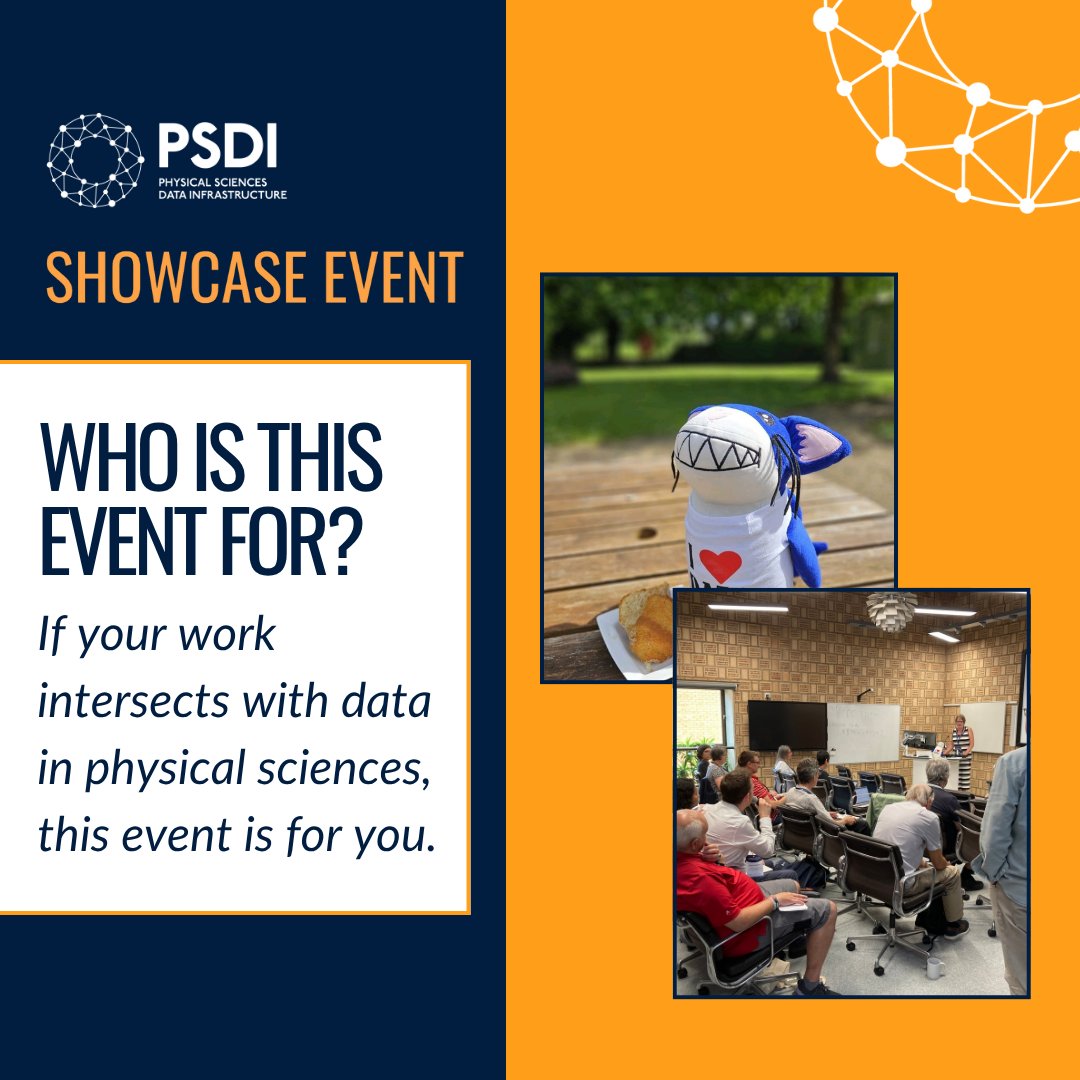 PSDI_UK's tweet image. This event is tailored to individuals and teams involved in the collection, management, and application of research data in physical sciences, including:
🧑🔬 Researchers and research group leaders
🧑💻 Data stewards and research software engineers
📊 Technical professionals…