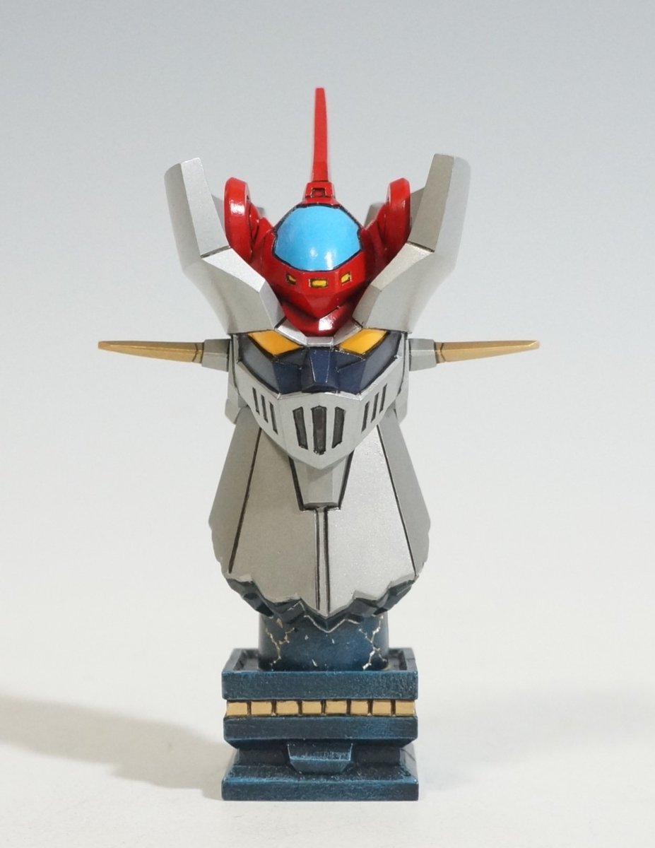 top_fuchi's tweet image. ワンフェス新商品
【THE マジンガーZEST】
全高80mm 全幅50mm
パーツ点数3点
未塗装レジンキャストキット
価格3,500円
ブース番号 3-17-17
#WF2025S
#ワンフェス2025夏