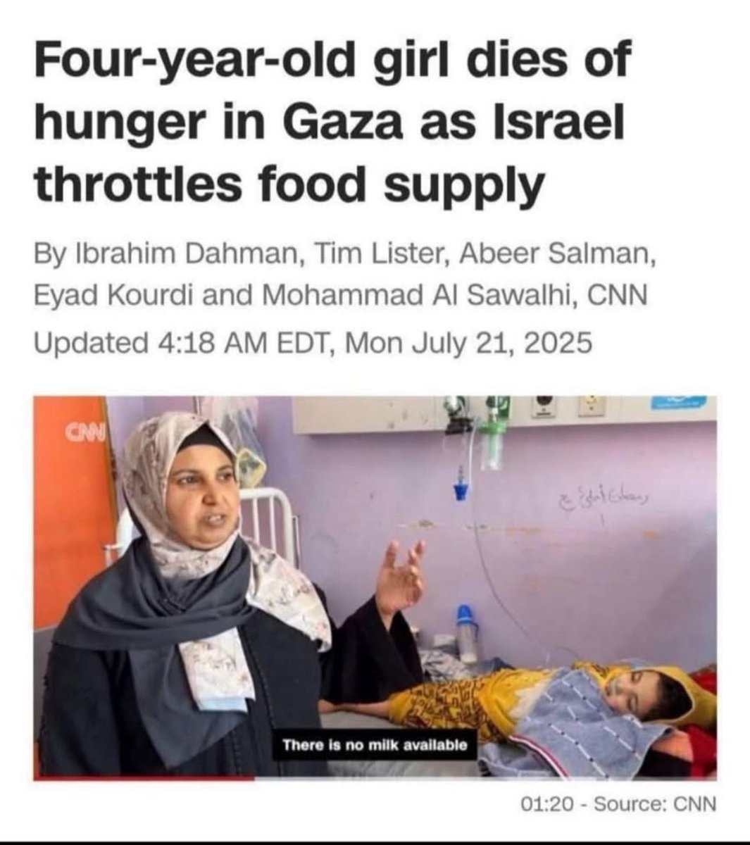 potkazar's tweet image. How selfish of her to eat all the 11 year old’s food herself! 😢
5 CNN reporters couldn’t work it out!