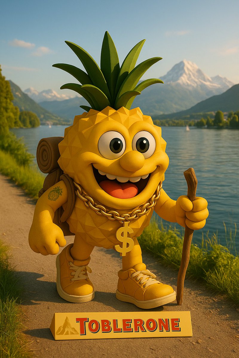 PineyP_onSol's tweet image. 🌞 Greetings from Lake Zurich! 🌊🍍
PineyP is enjoying the fresh breeze on beautiful Lake Zurich today. With a backpack and hiking pole, she's exploring the lake – always looking for new adventures and the perfect view! 🏞️✨

#PineyP #PineyonSol #Cryptocoin #Memecoin #Btc #Sol