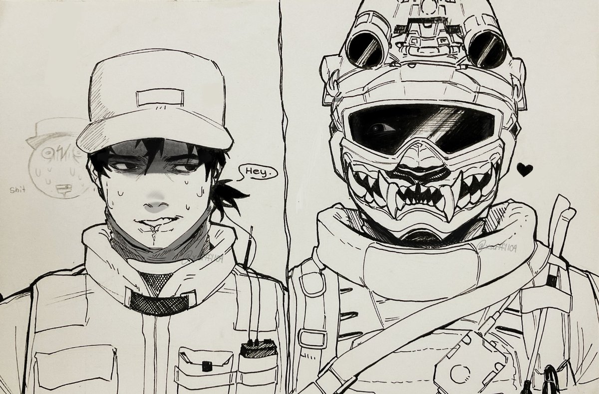 xsaff1104's tweet image. That damn smile #velikan #oc #codmw2