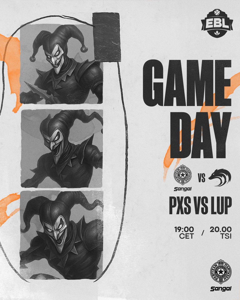 Partizan Sangal (@partizansangal) on Twitter photo ๐ฃ The longing is over, our Summer season journey starts today!
๐ <a href="/EsportsLupus/">Lupus Esports</a>
๐ 19:00 CET | 20.00 TSI
๐บ /fortuna ๐ฃ The longing is over, our Summer season journey starts today!
๐ <a href="/EsportsLupus/">Lupus Esports</a>
๐ 19:00 CET | 20.00 TSI
๐บ /fortuna