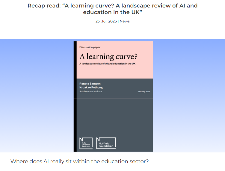 Kat Cauchiππππ¦π°π» (@k_cauchi) on Twitter photo Check out our summary of 'A Learning Curve? A landscape review of AI and education in the UK'. riseedumag.com/a-learning-curβ¦ <a href="/TechHeaddd/">TechHeaddd | Tech writer</a> <a href="/NetSupportGroup/">NetSupport</a> #UKEdu #AI #Education #Research Check out our summary of 'A Learning Curve? A landscape review of AI and education in the UK'. riseedumag.com/a-learning-curβ¦ <a href="/TechHeaddd/">TechHeaddd | Tech writer</a> <a href="/NetSupportGroup/">NetSupport</a> #UKEdu #AI #Education #Research