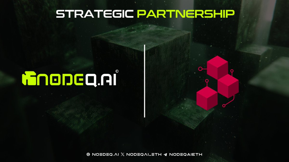 nodeqai_ETH's tweet photo. 🤝 NodeQ AI x Validium Network

Uniting for a zk‑Validium @ValidiumNetwork  modular chain that delivers lightning‑fast transactions, bulletproof zk security, seamless EVM+AI‑agent integration, and massive scale for DePin, DeAI, RWA & gaming.

🔗 Dashboard: https://t.co/I80M4OUqdW
📄 Whitepaper: https://t.co/dTU6vpHdoG

#NodeQAI #Validium #Web3