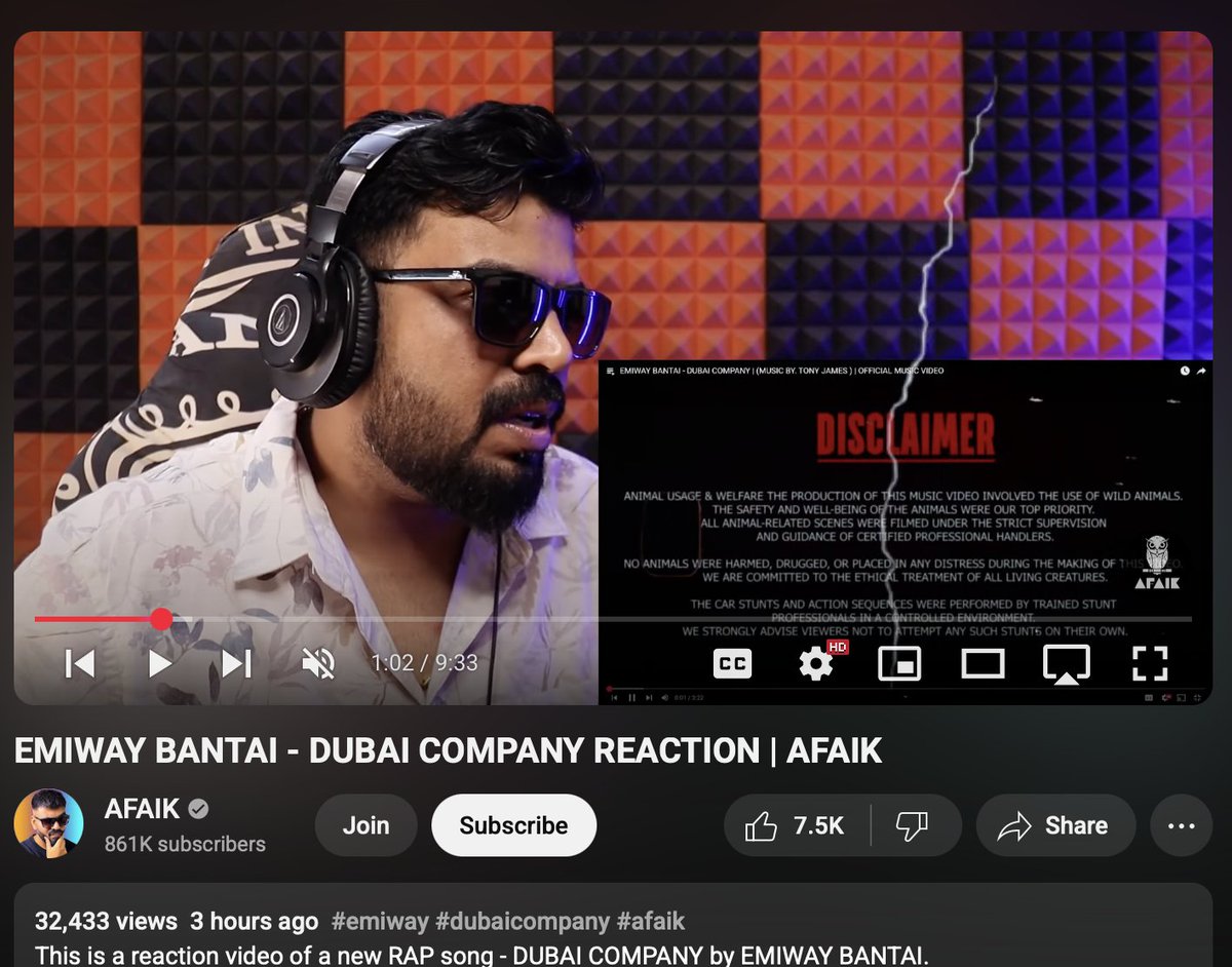 MyNameFrench's tweet photo. @TeamYouTube how is this even possible when I'm reacting to a YouTube video thats out, yet this guy reacted to same video with no issue https://t.co/FWfzad5RcW