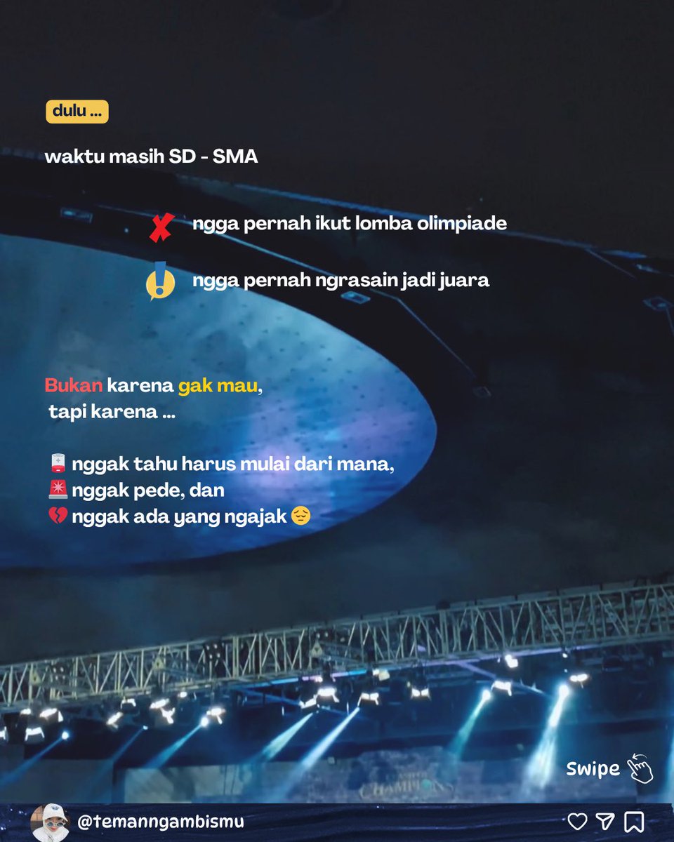 temanngambismu's tweet image. Ikut KSR @ruangguru sekarang, jadi cast CoC kemudian 🏆🚀

- a thread -

#kompetisisainsruangguru #beranibersains #olimpiade #KSR