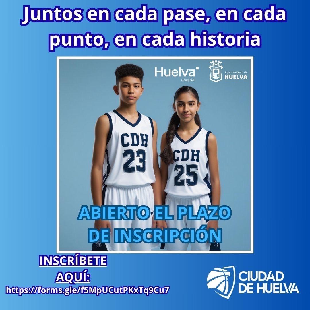 ¡Arranca la temporada 2025-26 del Ciudad de Huelva! 🏀
Si ya eres del club o quieres formar parte de él, ya puedes rellenar el formulario y únete al equipo 👉 forms.gle/7MJ4ydw6wqqMF1…

#Baloncesto #CiudadDeHuelva #Inscripciones