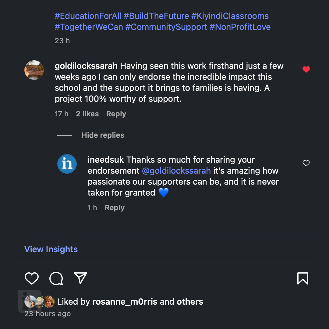 International Needs UK tweet media