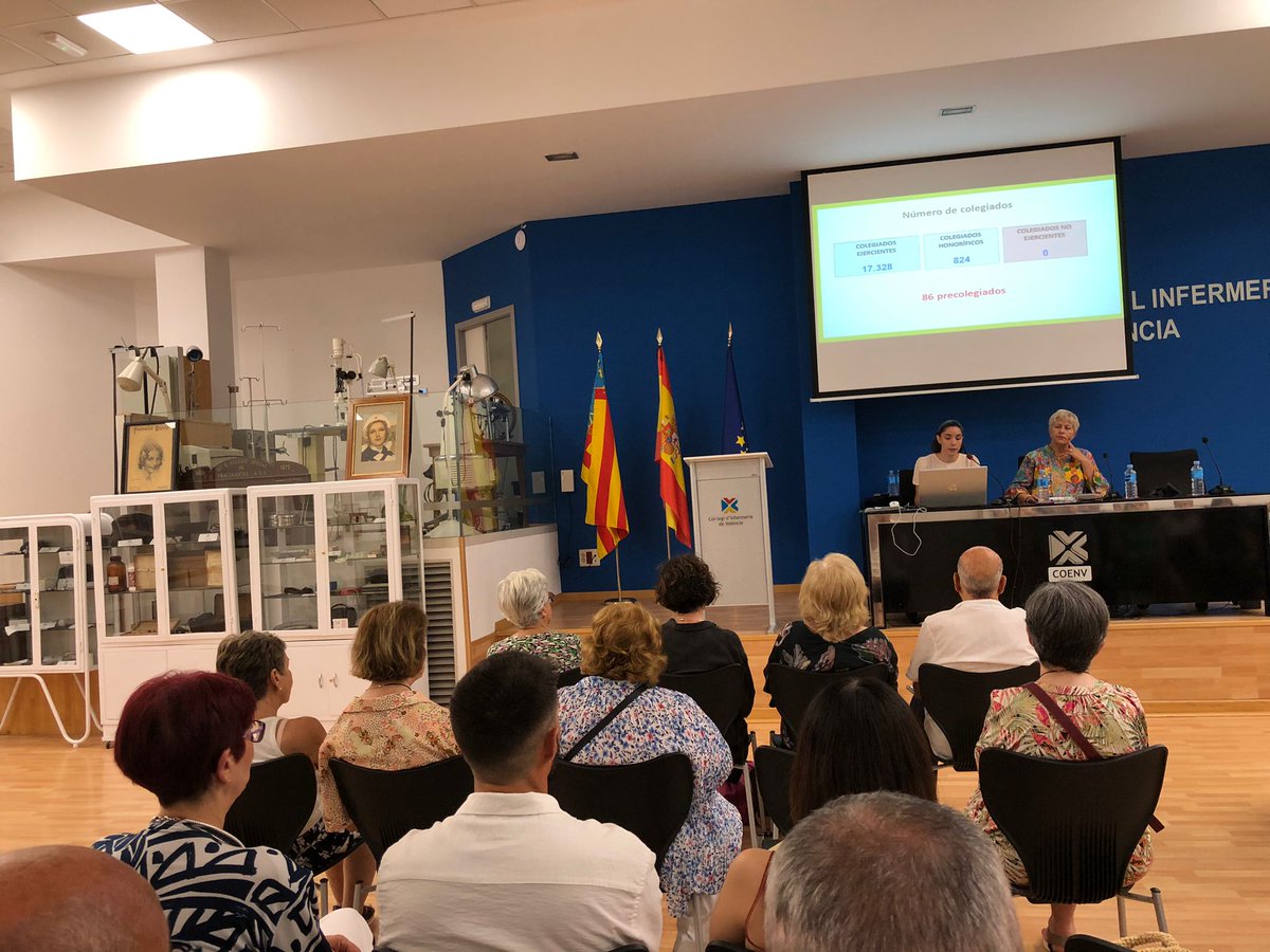 Colegio de Enfermería de Valencia (@enfervalencia) on Twitter photo 📈 El COENV <a href="/enfervalencia/">Colegio de Enfermería de Valencia</a> cuenta ya con 17.328 colegiados ejercientes, 824 honoríficos y 86 precolegiados.
🔹 Se han tramitado 709 altas y 155 reingresos este semestre, reflejando la confianza en el Colegio y su apoyo a la #Enfermería.
#OrgulloEnfermero 📈 El COENV <a href="/enfervalencia/">Colegio de Enfermería de Valencia</a> cuenta ya con 17.328 colegiados ejercientes, 824 honoríficos y 86 precolegiados.
🔹 Se han tramitado 709 altas y 155 reingresos este semestre, reflejando la confianza en el Colegio y su apoyo a la #Enfermería.
#OrgulloEnfermero