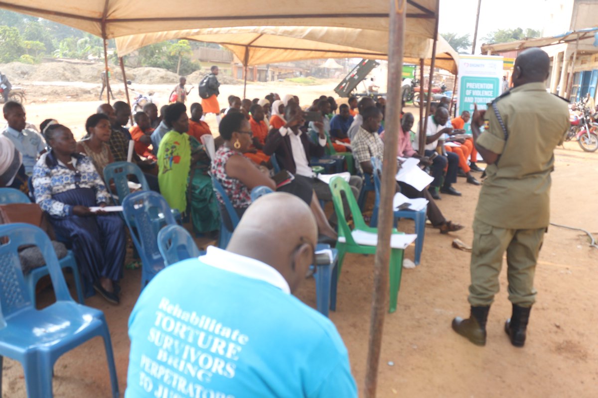 actvuganda's tweet image. Over the years, we have consciously established a community support structure comprising community facilitators whose duty is to raise awareness on torture, violence and appropriate referral institutions for treatment, rehabilitation services to aid access to justice.
Other…