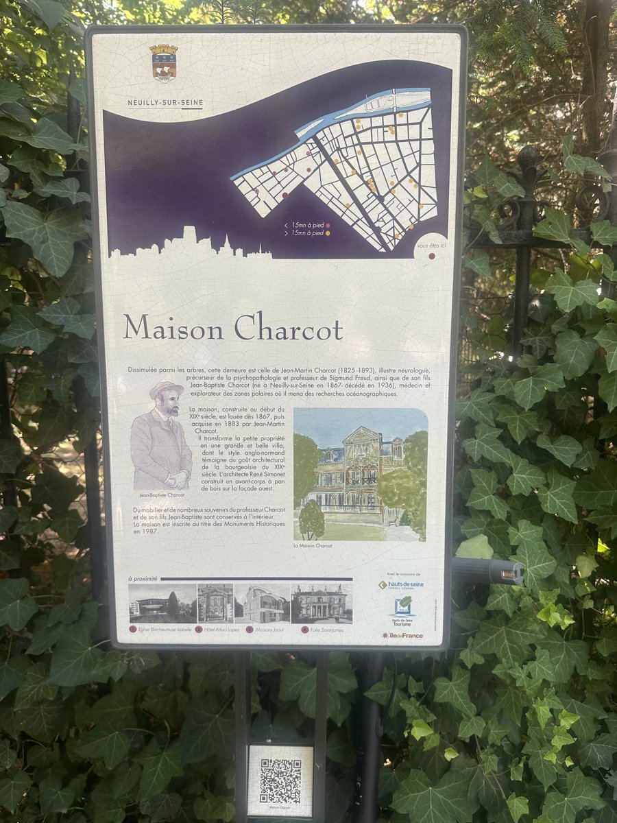 ajlees's tweet image. Charcot’s summer house in Neuilly still owned by the family
#Charcotbicentenaire