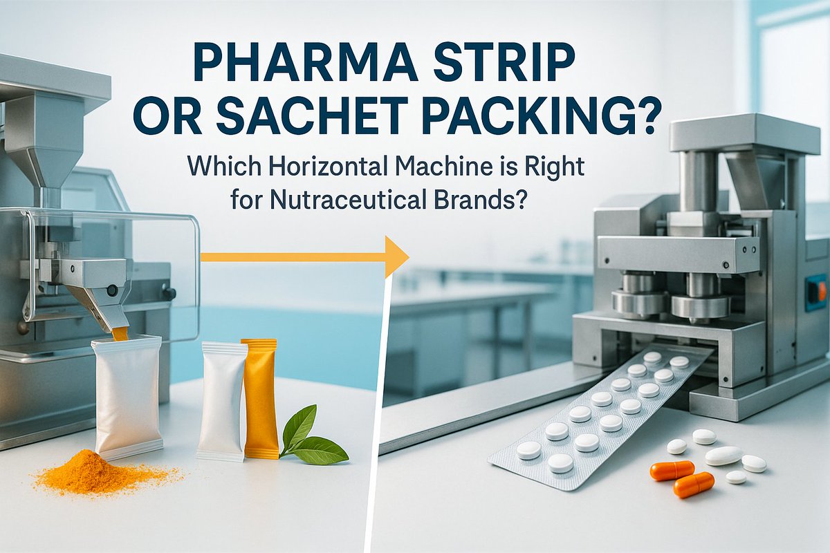 Anikamehra02's tweet image. Looking to scale your nutraceutical brand?

Confused between sachet vs strip packing?

📦 Here&apos;s a clear breakdown of horizontal machines for powders, tablets &amp;amp; more – real insights, no fluff.
👉 pepagora.com/vk-engineering…
#SachetPacking #PharmaMachinery #Pepagora #SMEGrowth