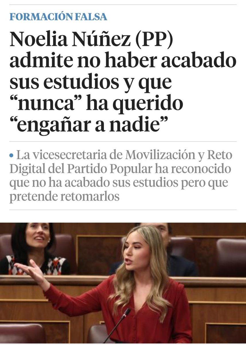 ProfesorTornas5's tweet image. Todos los políticos que hayan mentido sobre su formación deberían irse a la calle. Esta chica la primera.