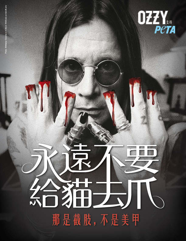 永別了，黑暗王子：奧茲·奧斯本的搖滾傳奇與動物之愛🙏
 
奧茲·奧斯本（Ozzy Osbourne）的離世，不僅是搖滾樂壇的隕落，更是動物權運動的損失。這位以「黑暗王子」之名嘶吼的重金屬教父，舞臺上狂野不羈，台下卻對動物展現令人動容的溫柔。