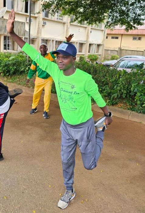 Earlier this morning, I participated in the weekly Keep Fit Exercise organized by the Ministry of Youth and Sport Development.

This routine exercise plays an important role in promoting the physical well-being of staff.