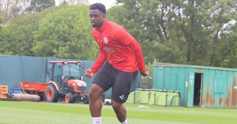 RotherhamUnited's tweet image. Marvin's first session โ
#RUFC | #TownCountyUnited