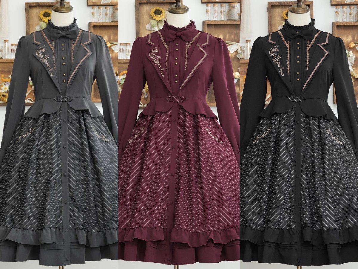 HoshibakoWorks1's tweet image. #星箱原宿店 です🌙
サマーセール対象おすすめワンピース
꙳˖⌖゚アリシアエコル꙳˖⌖゚
ストライプが美しい、セットアップ風ワンピース。アシンメトリーな襟の刺繍がチャーポイント✨
~8/17まで¥26,840円➡️10㌫OFFで¥24,156円!
皆様のご来店心よりお待ちしております✝️
原宿店☎️070-3244-7582