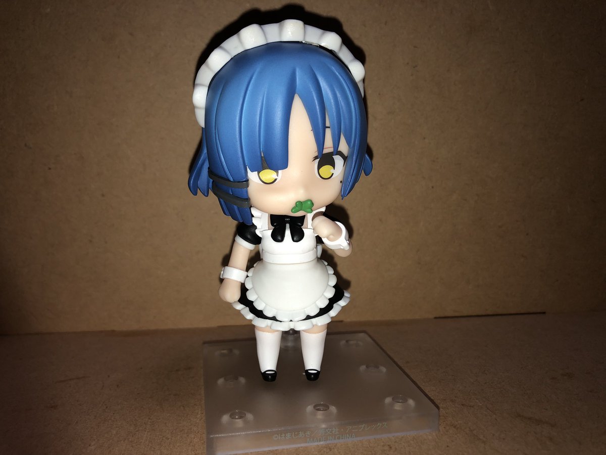 TORYNAKAMINE's tweet image. ねんどろいどメイド服ぼっちちゃん届いたんですけど、誰でもメイド服にできる神仕様ですねぇ
