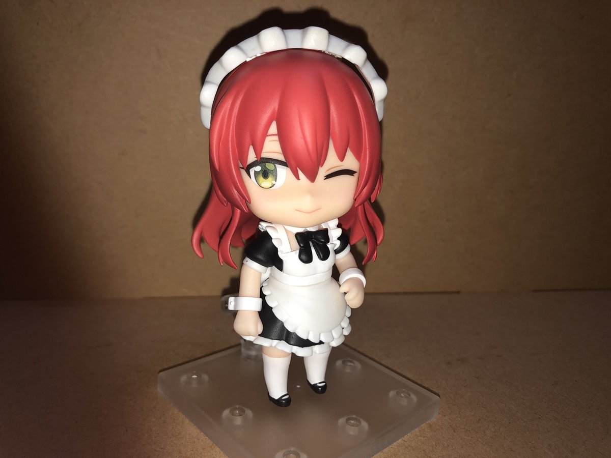 TORYNAKAMINE's tweet image. ねんどろいどメイド服ぼっちちゃん届いたんですけど、誰でもメイド服にできる神仕様ですねぇ