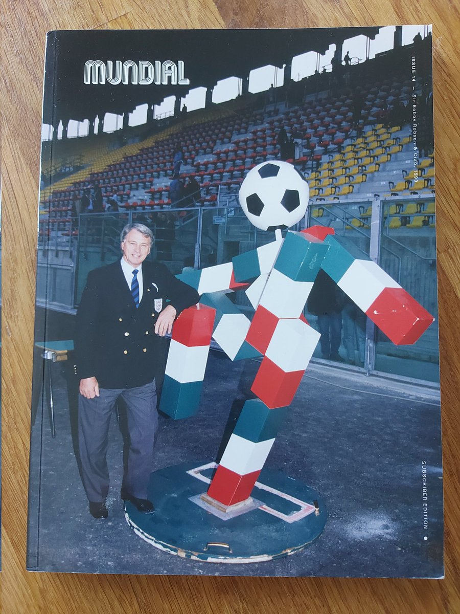 jack_buzzard's tweet image. Mundial mag back Issues for sale ๐ ๐
Issue 14 Bobby Robson cover
Issue 16 Sk Brann cover
Issue 23 Zidane cover
Issue 24 Maradona cover
ยฃ15 each including postage, or happy to do a deal for bundle