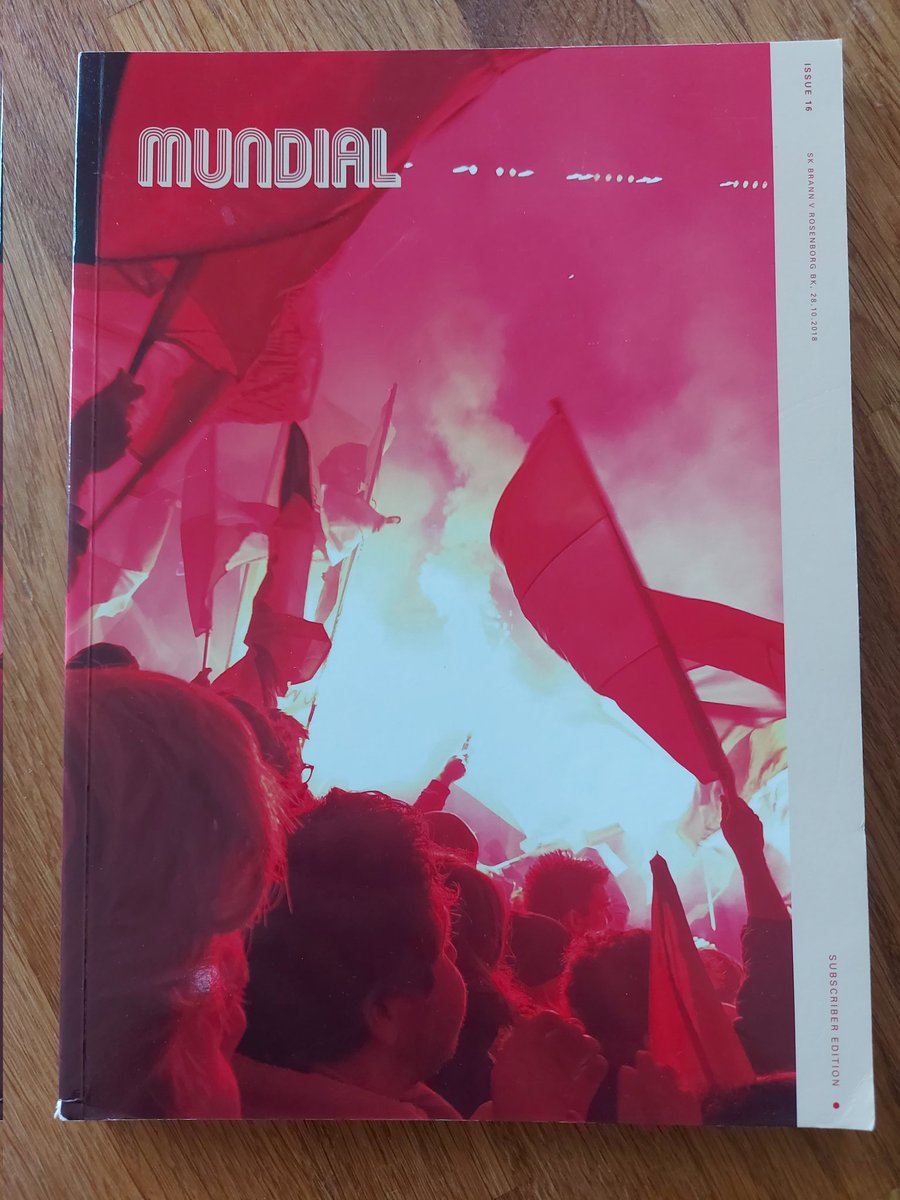 jack_buzzard's tweet image. Mundial mag back Issues for sale ๐ ๐
Issue 14 Bobby Robson cover
Issue 16 Sk Brann cover
Issue 23 Zidane cover
Issue 24 Maradona cover
ยฃ15 each including postage, or happy to do a deal for bundle