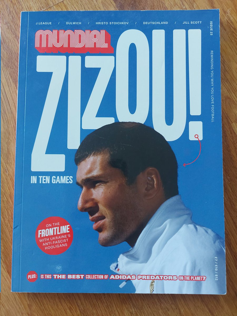 jack_buzzard's tweet image. Mundial mag back Issues for sale ๐ ๐
Issue 14 Bobby Robson cover
Issue 16 Sk Brann cover
Issue 23 Zidane cover
Issue 24 Maradona cover
ยฃ15 each including postage, or happy to do a deal for bundle