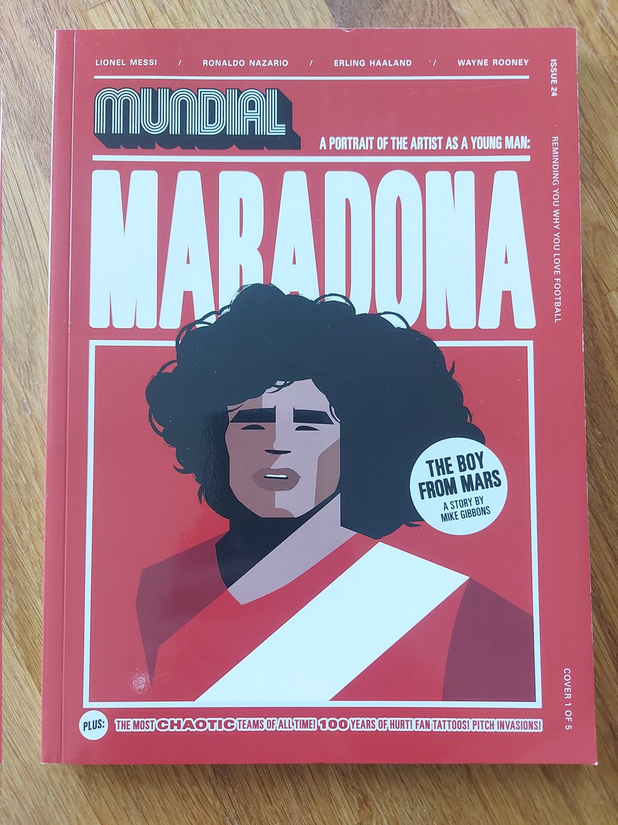 jack_buzzard's tweet image. Mundial mag back Issues for sale ๐ ๐
Issue 14 Bobby Robson cover
Issue 16 Sk Brann cover
Issue 23 Zidane cover
Issue 24 Maradona cover
ยฃ15 each including postage, or happy to do a deal for bundle