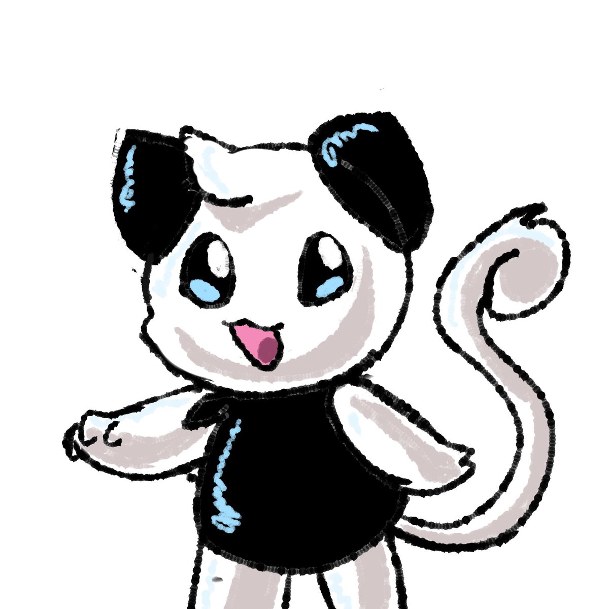 alynightstar's tweet image. Panpan doodle?
