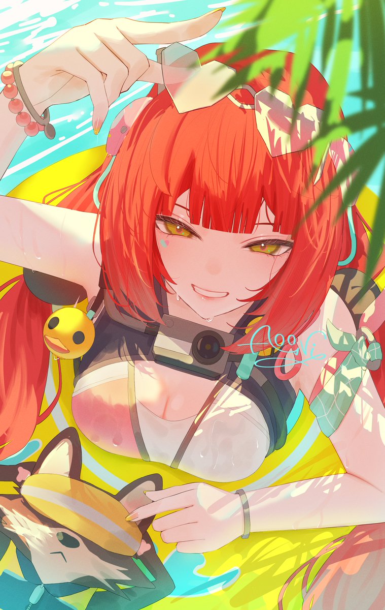 aoo_ni's tweet image. 浮波柚葉🏖️
#UkinamiYuzuha #zzzero