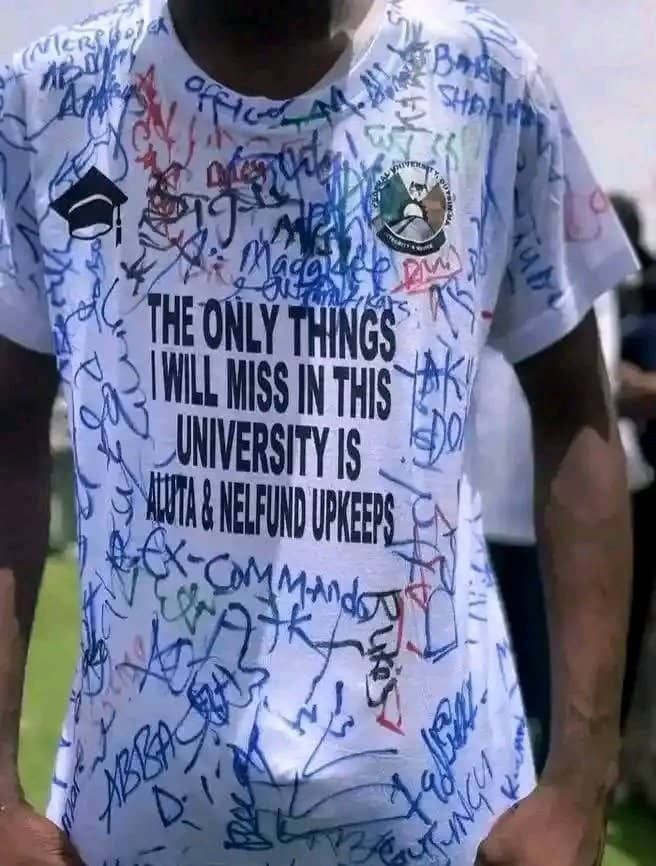 The only thing I will miss in this university is aluta and NELFUND upkeep - Students say ❤️🤣

Thank you PBAT ❤️🇳🇬