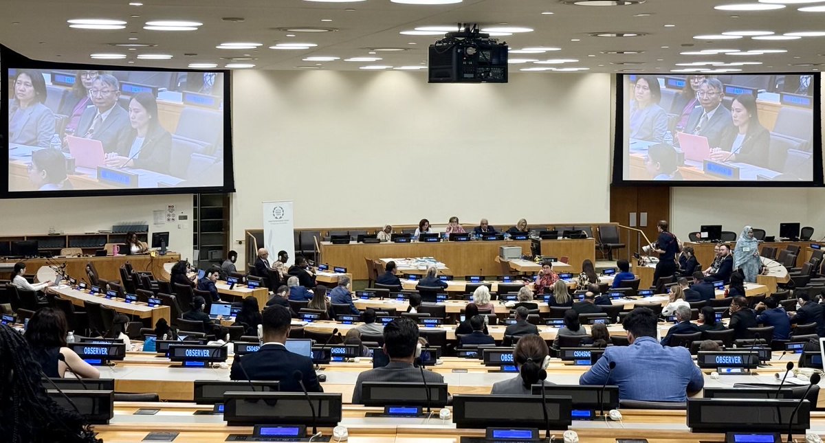 CrphMyanmar's tweet image. CRPH's delegates attended @IPUparliament's Parliamentary Forum at the UN High Level Political Forum on 22 July in NY, the United States.
CRPH is recognised as legitimate representative of #Myanmar by the @IPUparliament.