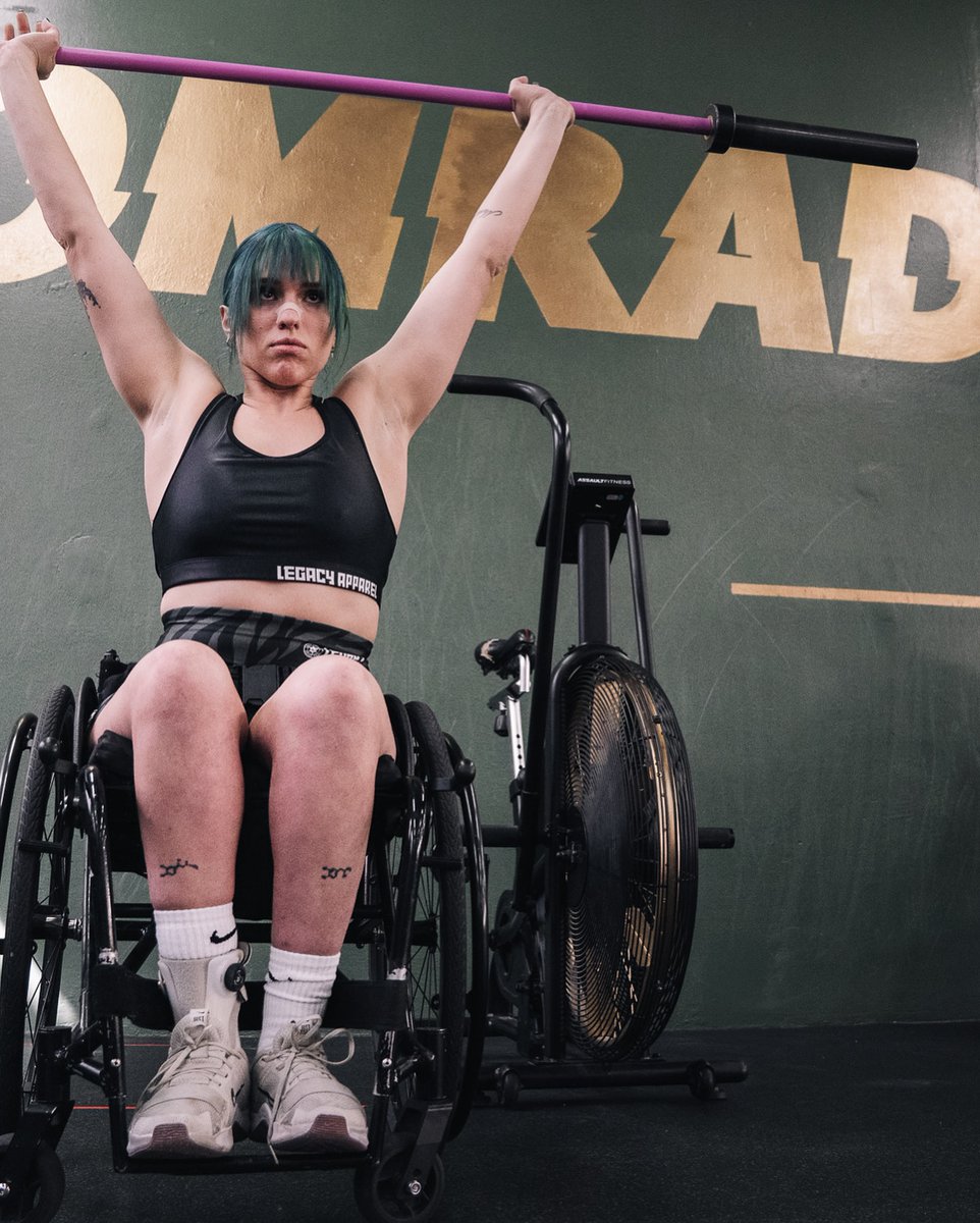 1/ This is Nina, my girlfriend. 

She’s an adaptive athlete training to compete on one of the toughest stages: the Adaptive CrossFit Games.

There are no shortcuts to qualifying for the games.
 
Just grit—and a funding gap the size of a flight, entry fee, and gear tab.

🧵👇